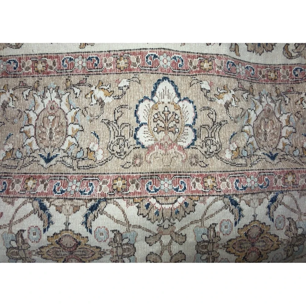 Ralph Lauren Northern Cape Paisley‎ Queen Duvet Cover Neutral Persian Tapestry